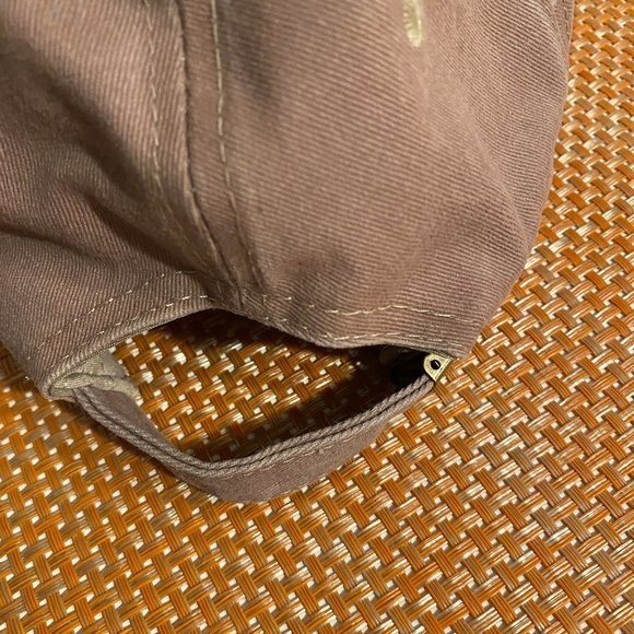 Khaki baseball hat with Italia 1861 on the front, 100% cotton, Made in China - Picture 5 of 5